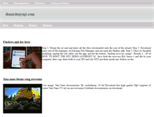 Tablet Screenshot of demirdenyapi.com